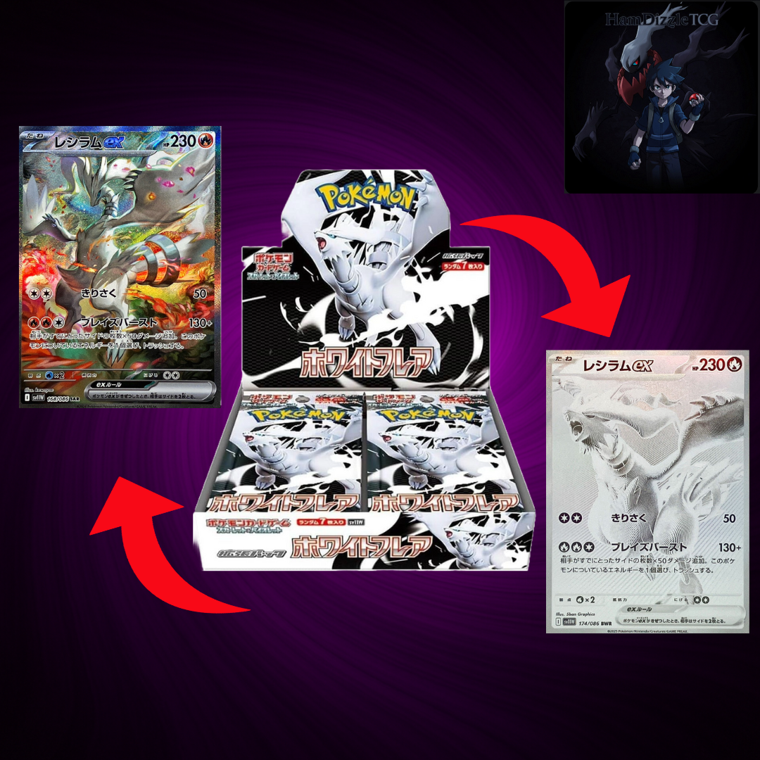 White Flare Booster Pack - SV11W: White Flare – HamDizzleTCG
